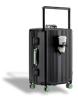 The Nomad Check-In Large (Black/Green)