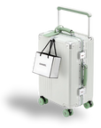 The Nomad Check-In Large (White/Green)